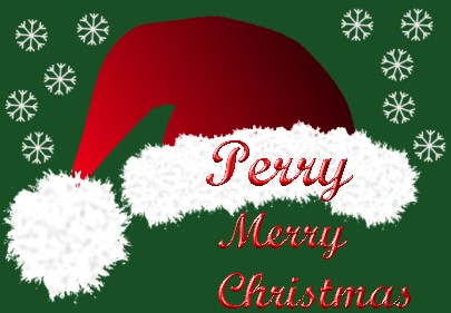 Santa Cap Perry