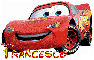 Disney Cars McQueen with Name