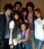 demi jonas brothers demi and a girl with some thing rong with her