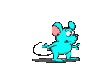 scared mouse 