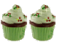 Christmas little cupcakes