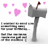 send you something....