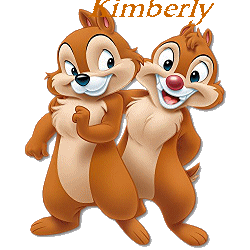 chip & dale with kimberly on it