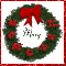 Christmas Wreath with the name Mary