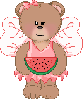 Angel Bears - Watermelon