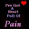 Heart full of pain