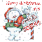 Christmas Northpole Snowman - Merry Christmas, Love Kealey