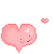 cute pixel heart