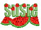 watermelon strawberries susie