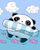 panda swim