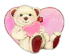 winking valentine bear