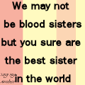 saying for a friend or sister in law