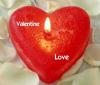 Valentine Love Candle