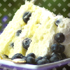Yummy blue berry cheesecake icon~