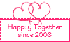 happily together since 2008