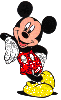 Leaning Mickey