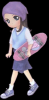 skate boarding girl