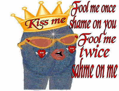 fool me once shame on you