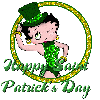 Betty Boop St. Patrick's Greeting