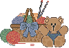 knitting bear