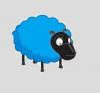 it's a ble sheep
