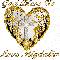 Migdalia's Gold Heart