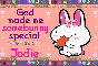 Jodie- God made me special