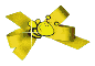 Bee yellow bow