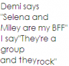 Demi,Selena,Miley BFF