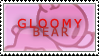 gloomy bear stamp