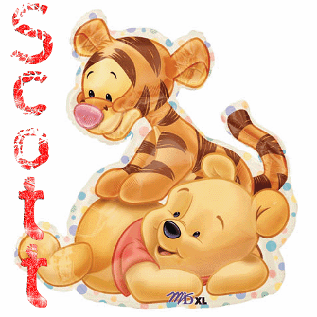 Scott- Baby Tigger & Pooh