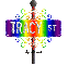 rainbow street sign tracy ST