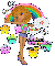rainbow soul hippie chick