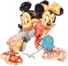 Mickey and Minie