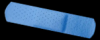 blue band-aid
