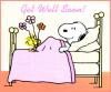 Get Well Soon Snoopy