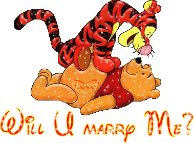 will you marry me tiger and pooh