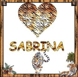 TIGER FRAME SABRINA