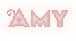 Amy Anagram pink