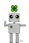 roBot with clOver