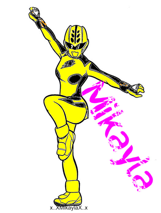 Mikayla- Power Rangers Jungle Fury /Lily Name Tag Picture
