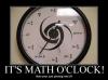 Math O Clock demotivational