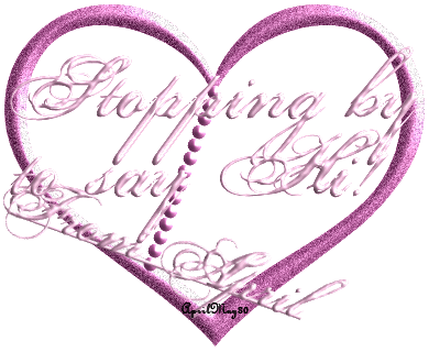 pink heart hi april