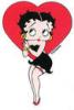 Betty Boop with love heart