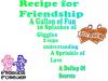 Recipe for a friendship