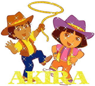 Akira with Diego & Dora