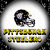 Steelers Helmet (light gold glitter)