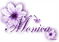 Purple Flower - Monica
