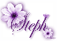 Purple Flower - Steph