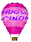 Pink Hot Air Balloon - Hugs - Cindi